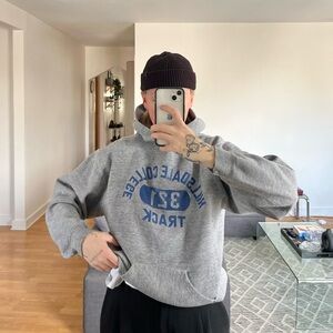 vintage 70’s russell hoodie